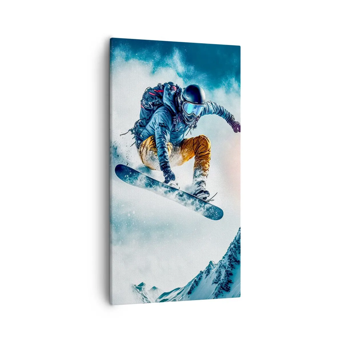 Tablou pe pânză - Emoții extreme - 55x100 cm