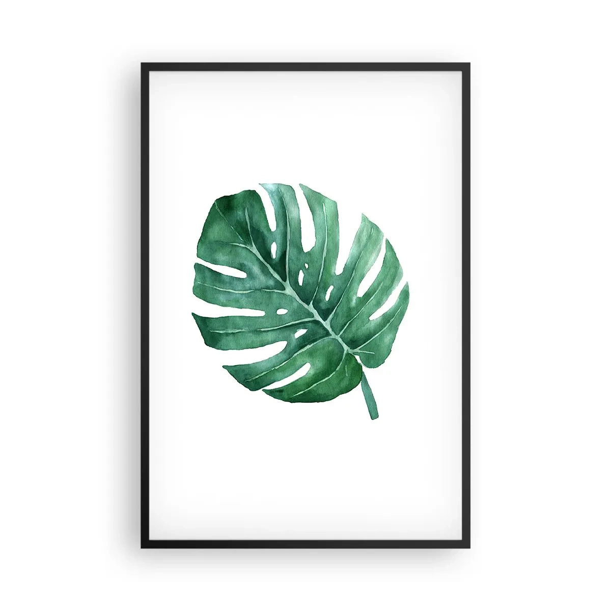 Poster în ramă neagră - Conceptul verde - 61x91 cm