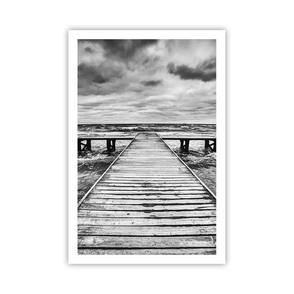 Poster - Aștept ca vântul să fugărească... - 61x91 cm