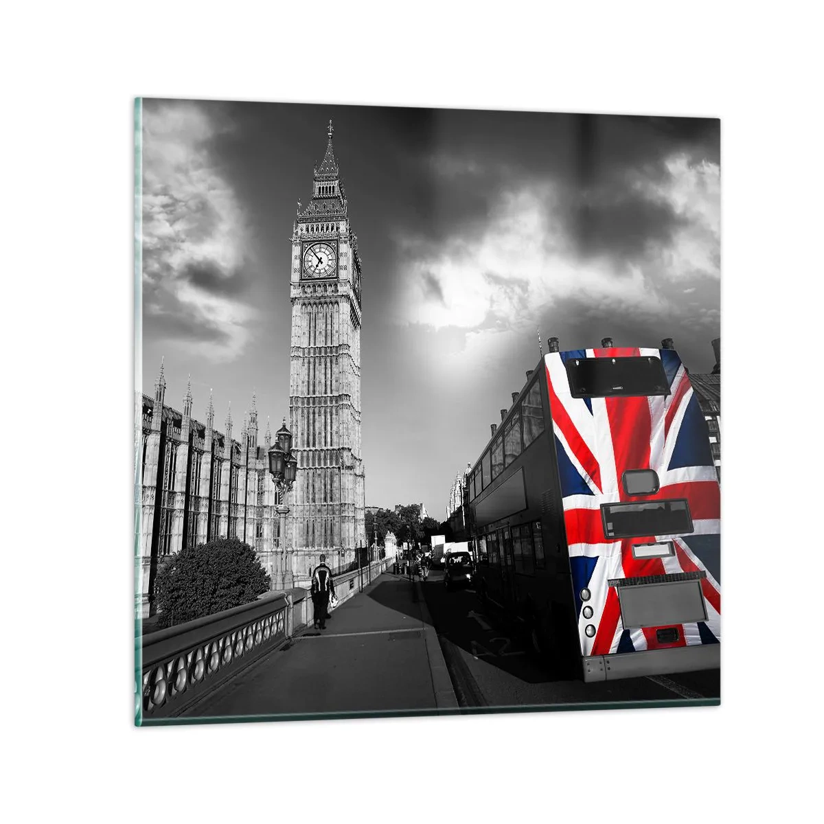 Tablou pe sticlă - Mândru și mare - 30x30 cm