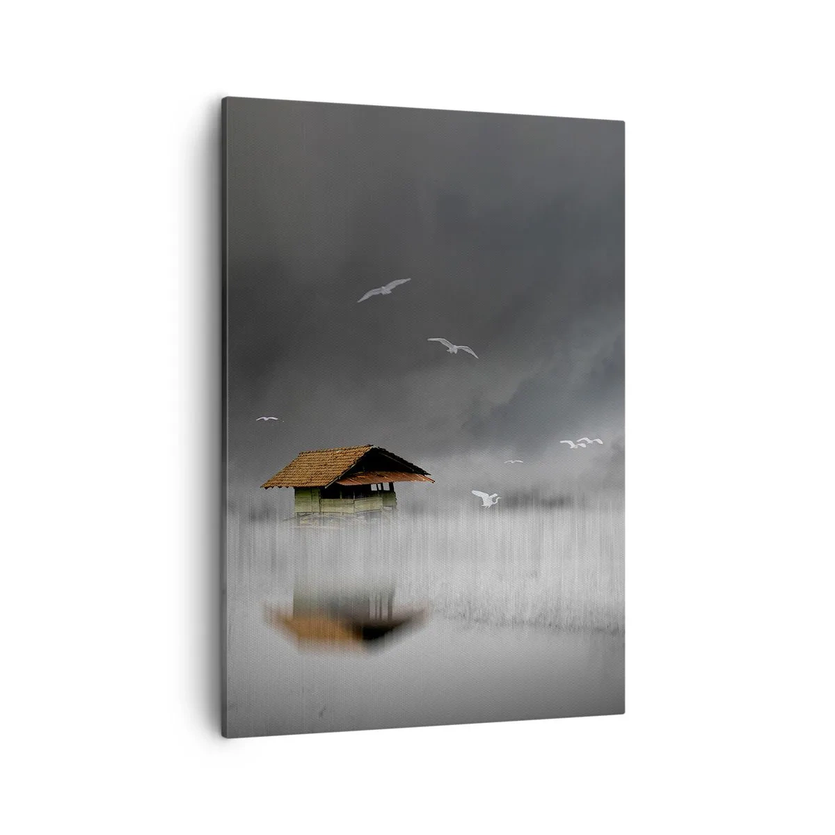 Tablou pe pânză - Adăpost de ploaie - 50x70 cm