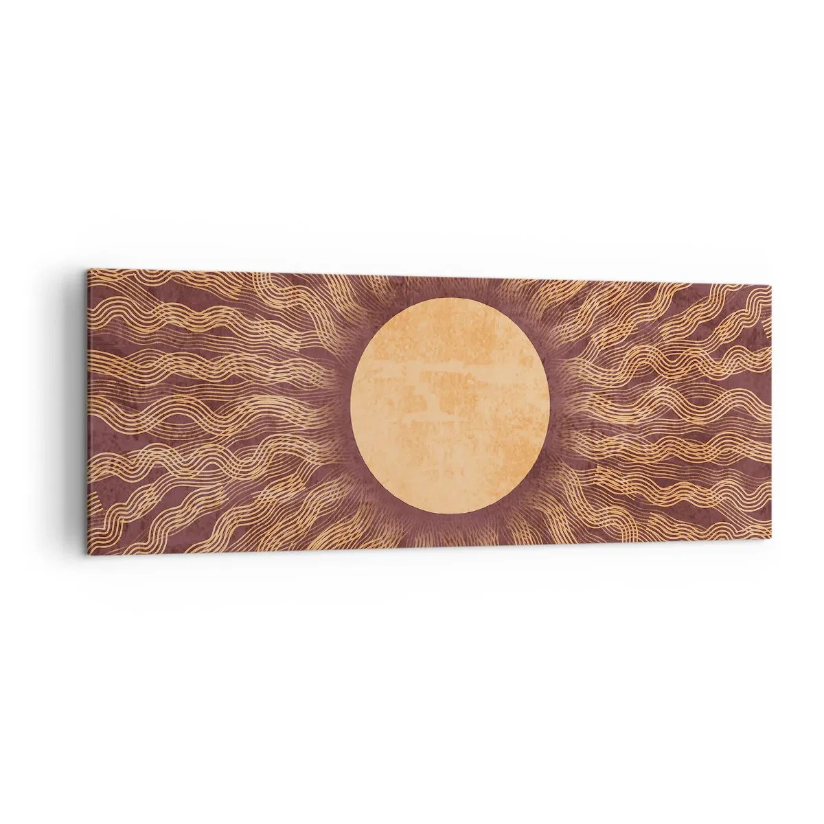 Tablou pe pânză - Icoana soarelui - 140x50 cm