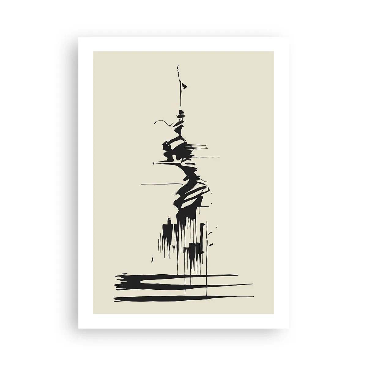 Poster - Abstracție pripită - 50x70 cm