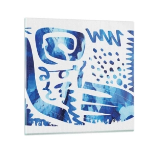 Tablou pe sticlă - Înapoi la rădăcini - 50x50 cm