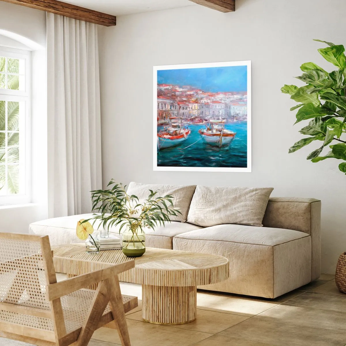 Poster - Golful italian - 60x60 cm