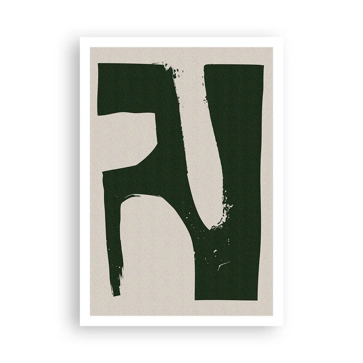 Poster - Golfuri de alb - 70x100 cm