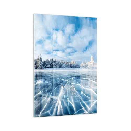 Tablou pe sticlă - O priveliște orbitoare și cristalină - 80x120 cm