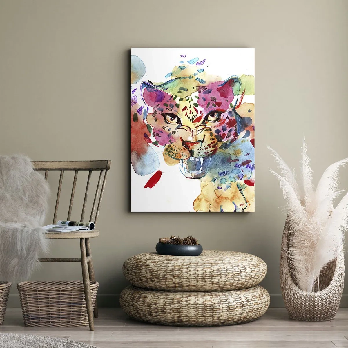 Tablou pe pânză - Frumoasa și bestia - 50x70 cm