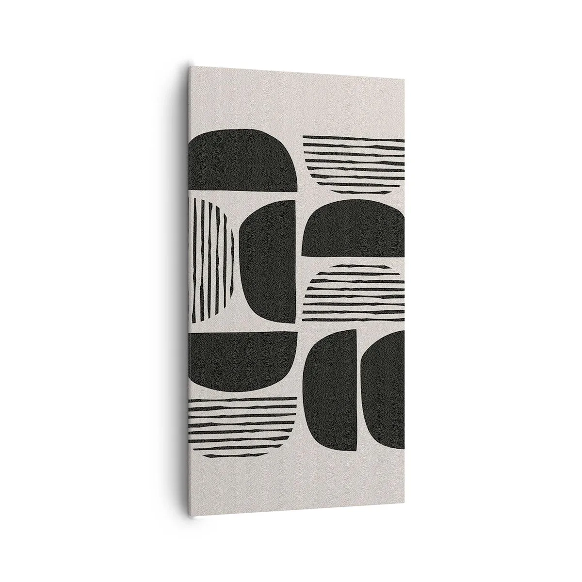 Tablou pe pânză - Jumătăți necomplete - 65x120 cm