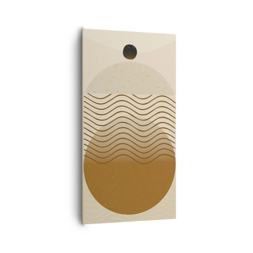 Tablou pe pânză - Despre originea figurilor geometrice - 65x120 cm