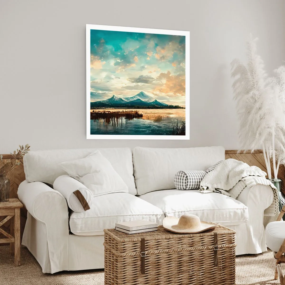 Poster - Sub protecția cerului - 50x50 cm