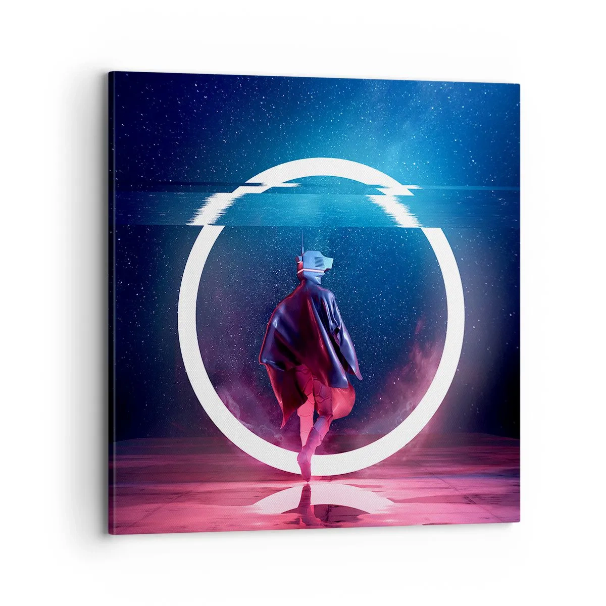 Tablou pe pânză - Între lumi - 70x70 cm