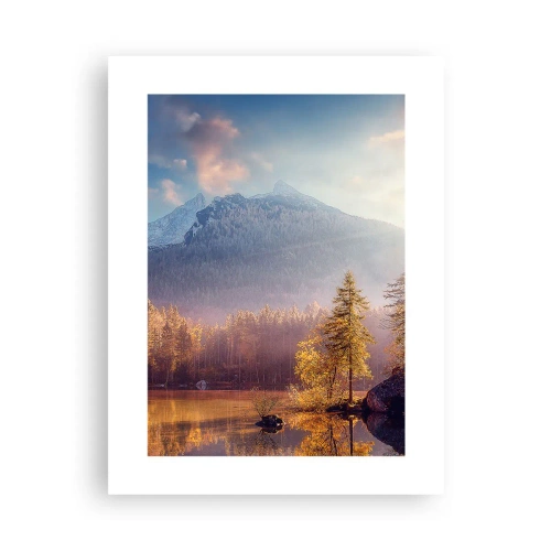 Poster - La munte și la deal - 30x40 cm