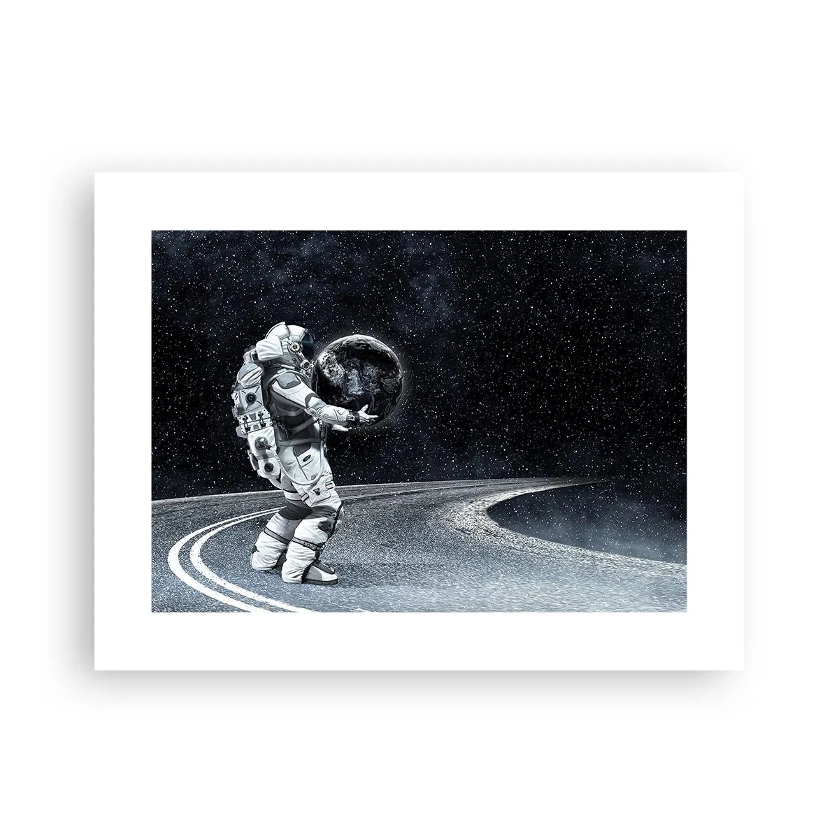 Poster - Pe Calea Lactee - 40x30 cm