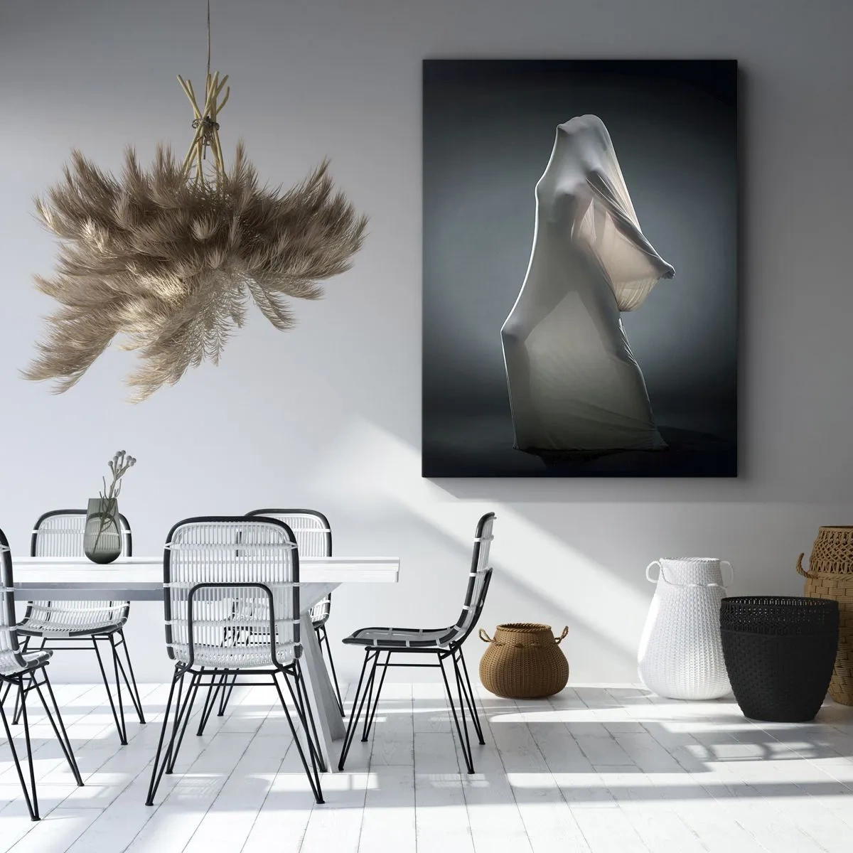 Tablou pe pânză - Dorințe ascunse - 55x100 cm