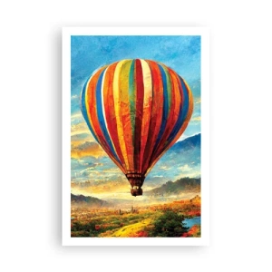 Poster - În liniște puteți vedea mai multe - 61x91 cm