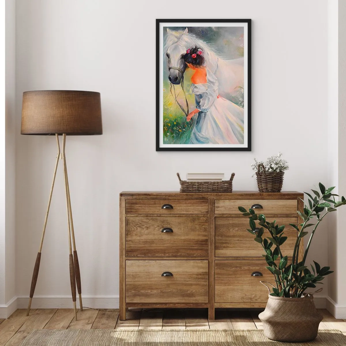 Poster în ramă neagră - Ca dintr-un vis frumos - 40x50 cm
