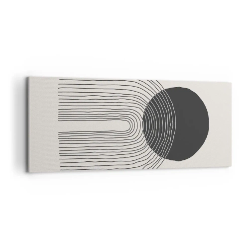 Tablou pe pânză - Tremurând și încrezător - 100x40 cm