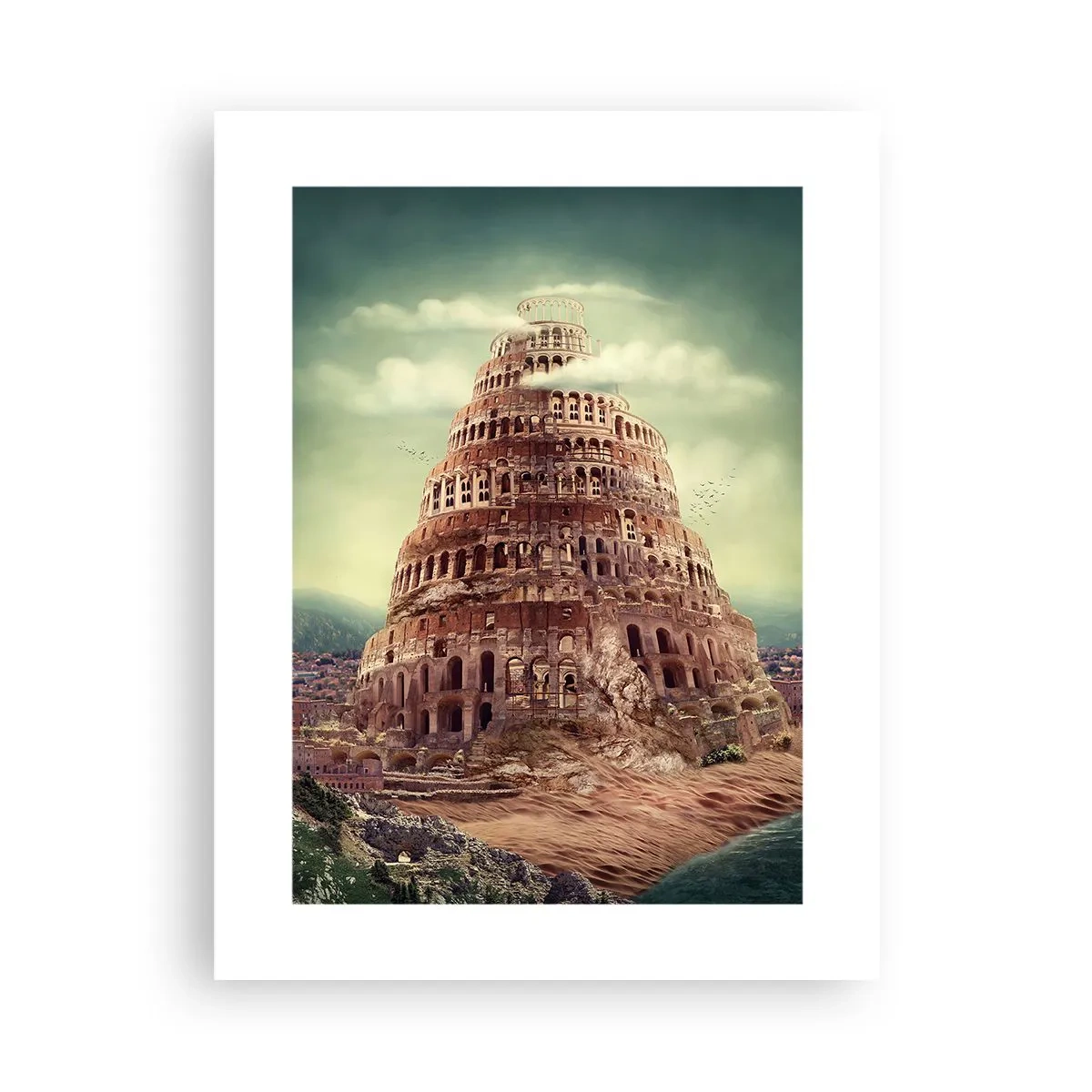 Poster - Turnul Babel - 30x40 cm