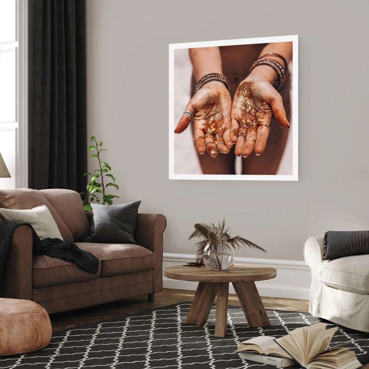 Poster - Un cadou pentru tine - 60x60 cm