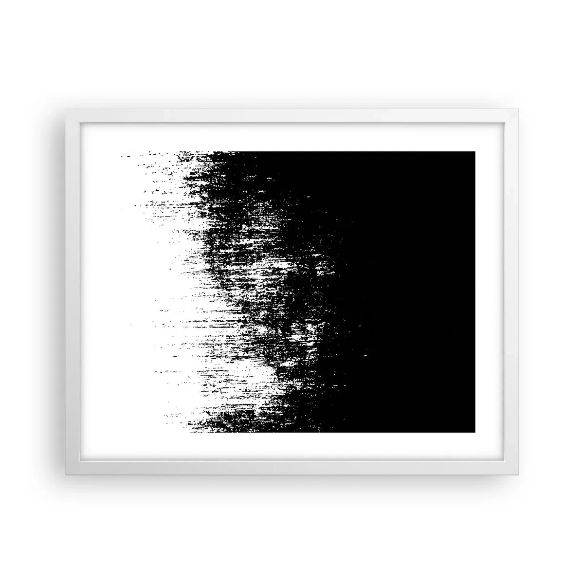 Poster în ramă albă - Iar câștigătorul este... - 50x40 cm