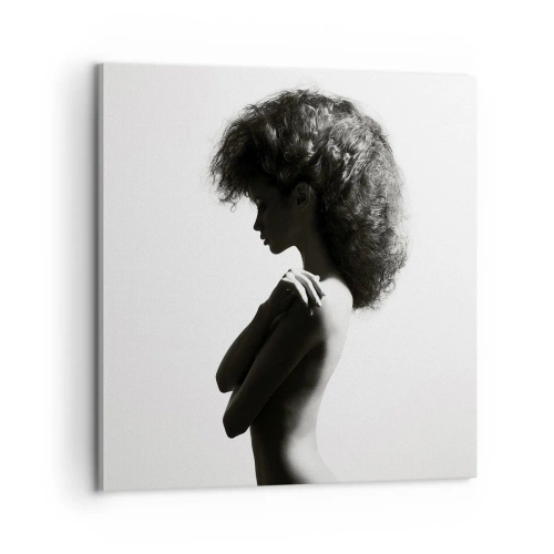 Tablou pe pânză - Ca o floare pe o tulpină subțire - 60x60 cm