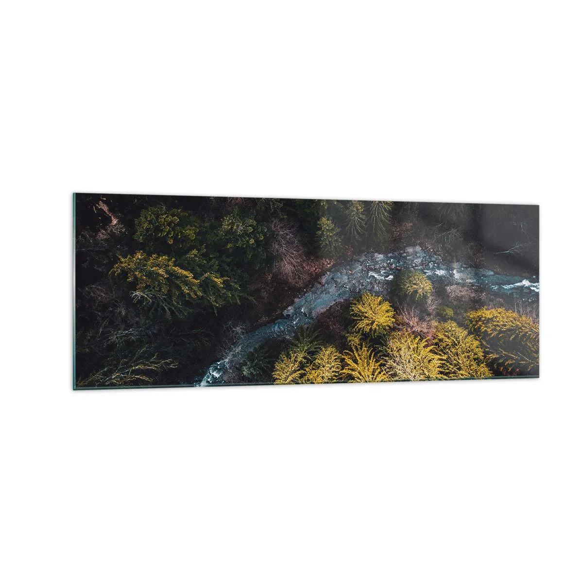 Tablou pe sticlă - Rapid și mai rapid - 140x50 cm