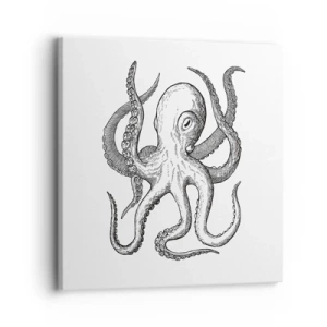 Tablou pe pânză - Dansând cu valurile - 30x30 cm