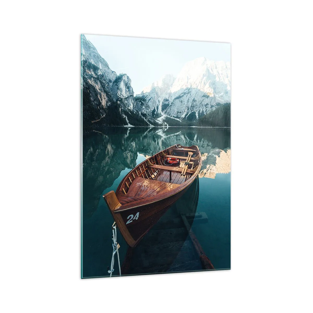 Tablou pe sticlă - Ca și cum ar fi pictat pe sticlă - 70x100 cm