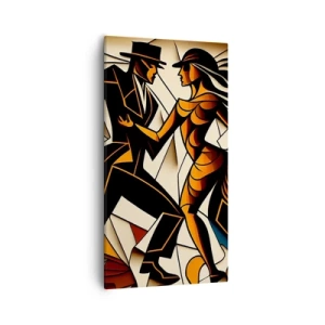 Tablou pe pânză - Dans cu pasiune - 55x100 cm