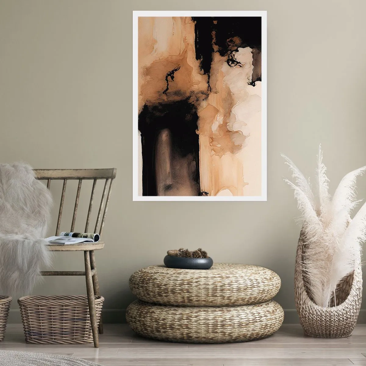 Poster - O abstractizare intrigantă - 70x100 cm