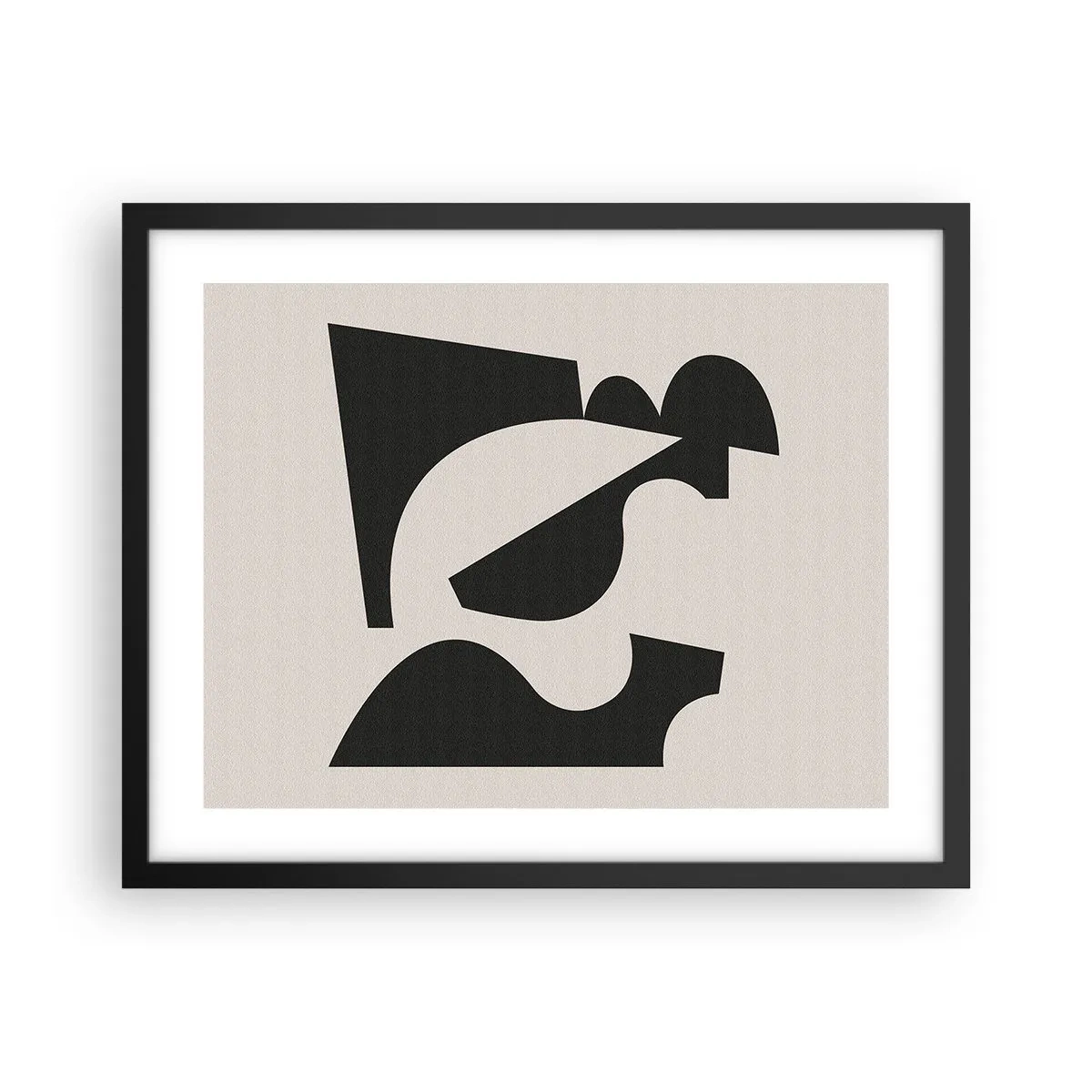 Poster în ramă neagră - Pentru autoasamblare - 50x40 cm