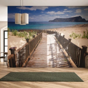 Fototapetă personalizată Premium Canvas - Du-mă în insulele fericite - Peisaj, plajă, Madeira