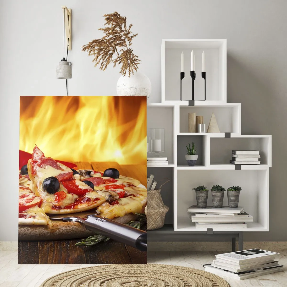 Tablou pe sticlă - From Italy with love - 50x70 cm