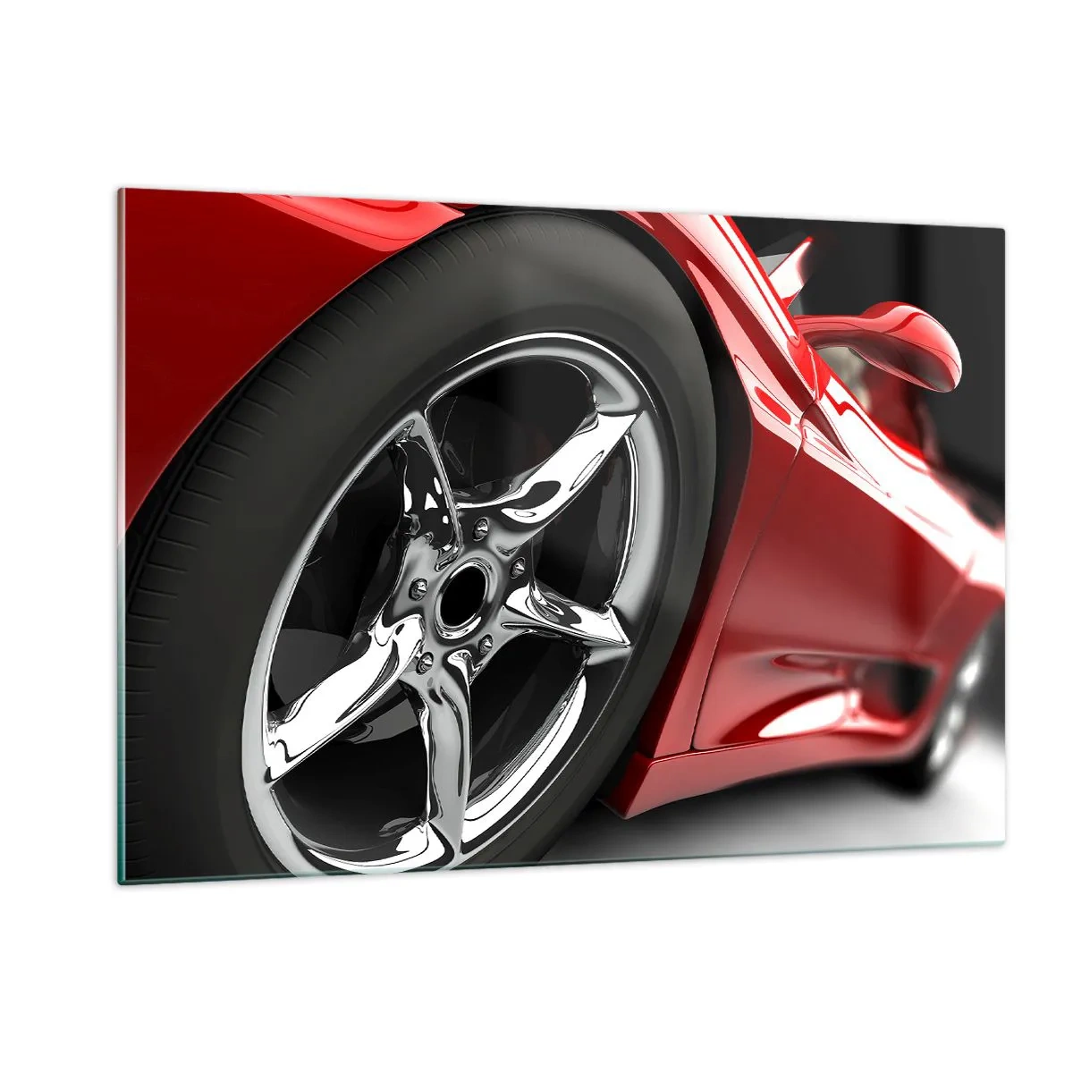 Tablou pe sticlă - Construit pentru viteză - 120x80 cm