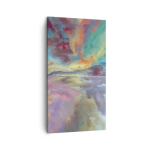 Tablou pe pânză - Două ceruri - 45x80 cm