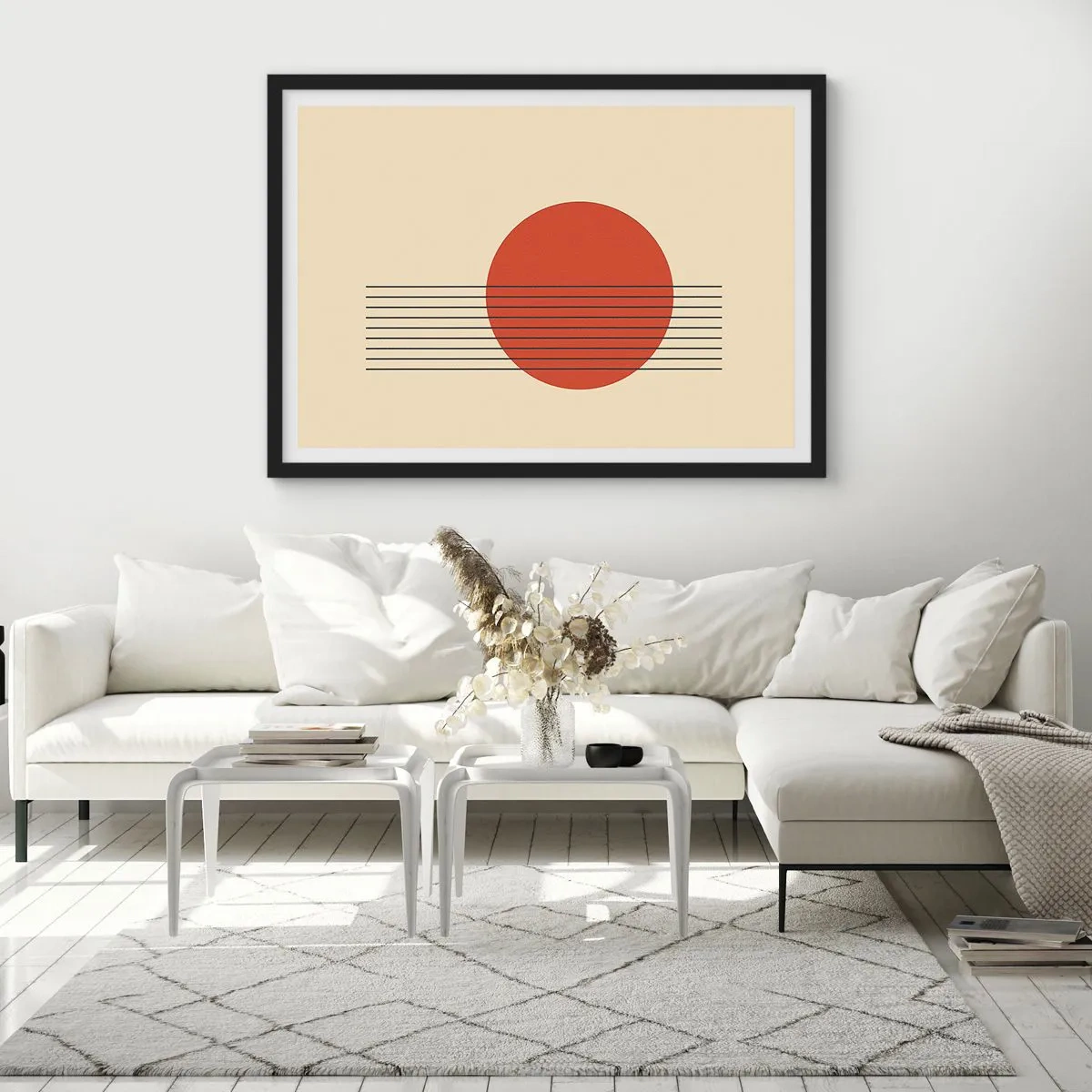 Poster în ramă neagră - În continuare - 40x30 cm