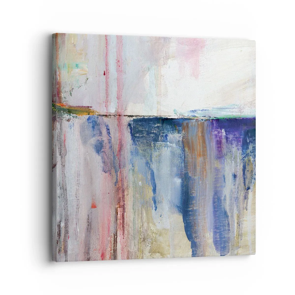 Tablou pe pânză - Impresii și asociații colorate - 30x30 cm