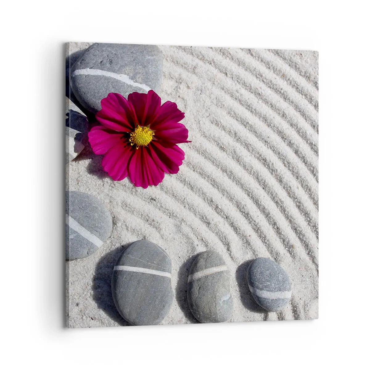 Tablou pe pânză - Energia și liniștea cercului magic al naturii - 60x60 cm