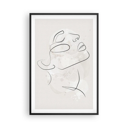 Poster în ramă neagră - Schiță de vis - 61x91 cm