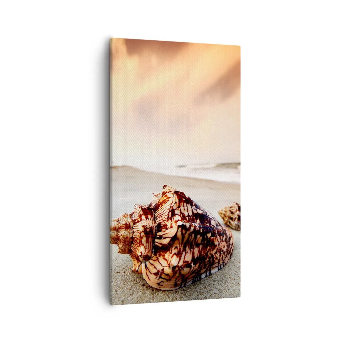 Tablou pe pânză - Exilate de valuri - 55x100 cm