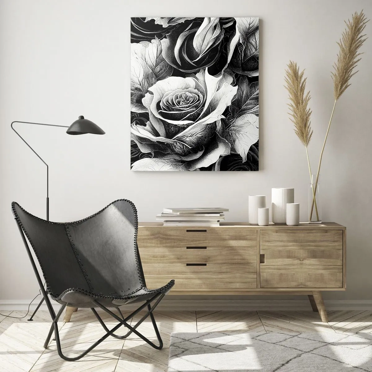 Tablou pe sticlă - Mereu regina - 70x100 cm
