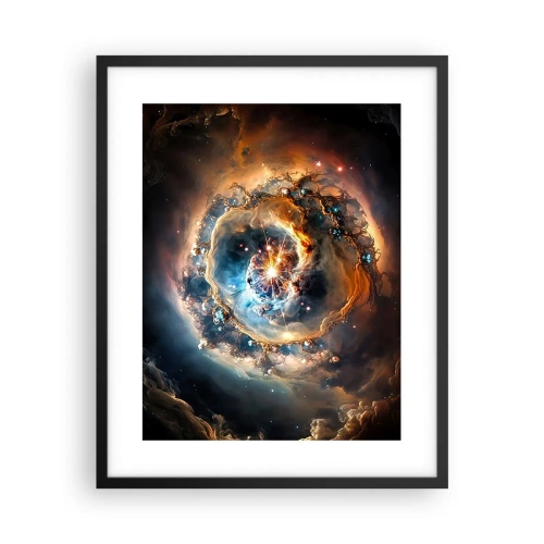 Poster în ramă neagră - Început - 40x50 cm