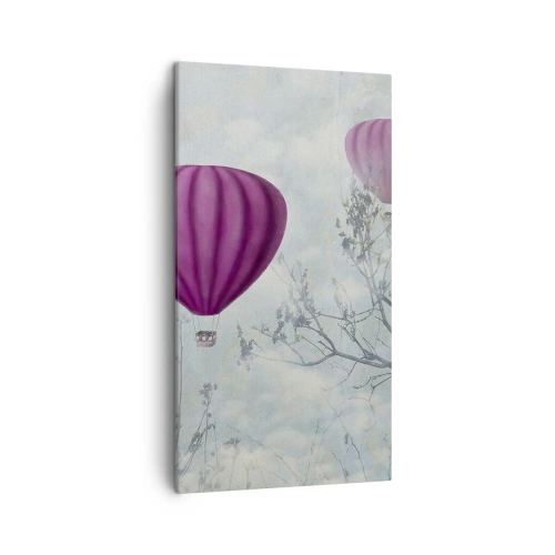 Tablou pe pânză - Ca niște nave pe cer - 45x80 cm