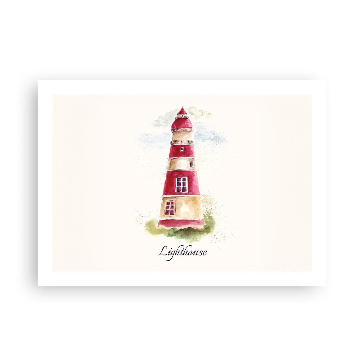 Poster - Întotdeauna vreme bună - 70x50 cm