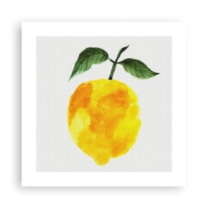 Poster - Cum să simțiți gustul soarelui - 40x40 cm