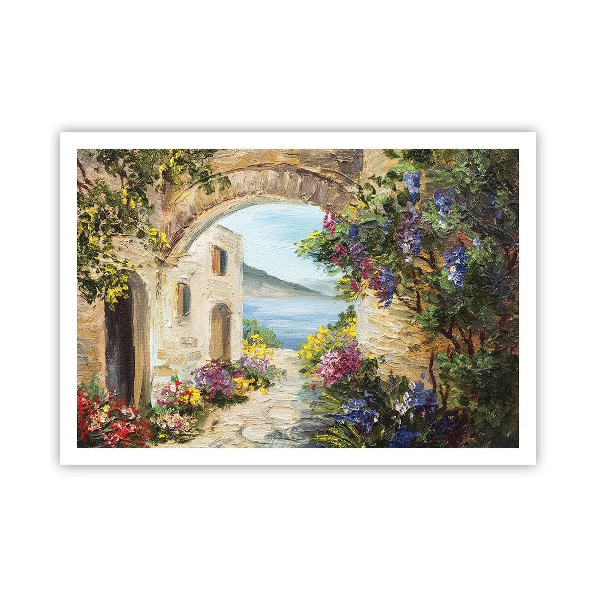 Poster - Farmecul peisajului de coastă - 100x70 cm