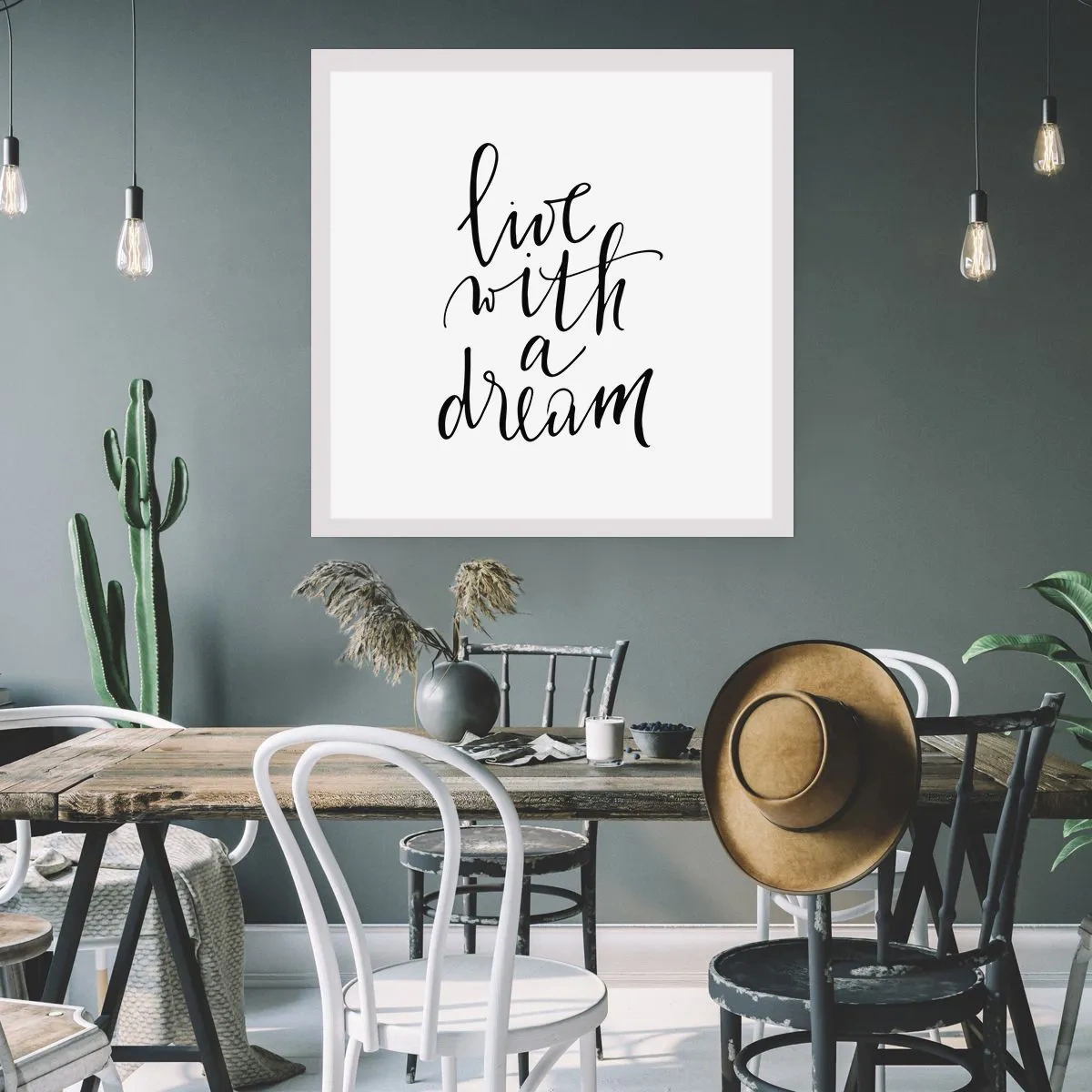 Poster - Of course - 50x50 cm