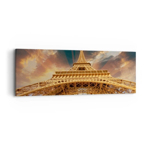 Tablou pe pânză - Cum a ajuns omenirea la cer - 90x30 cm