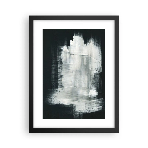 Poster în ramă neagră - Țesut vertical și orizontal - 30x40 cm